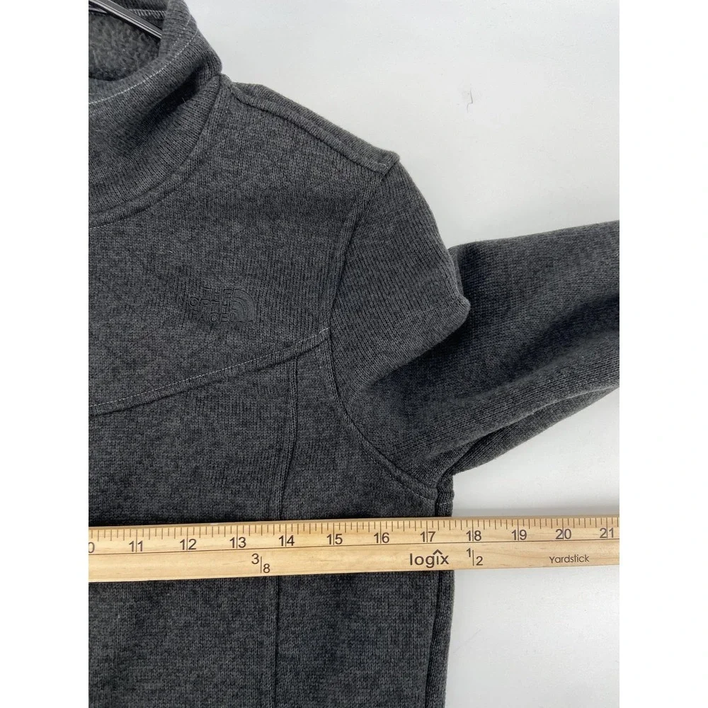 The North Face Jacket Womens Medium Gray Sweater Fleece‎ Full Zip Outdoor